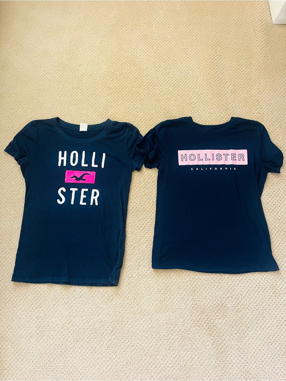Hollister Tees 2 for 8 dollars!